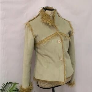 FUR LINED WARM WINTER‎ JACKET SIZE M